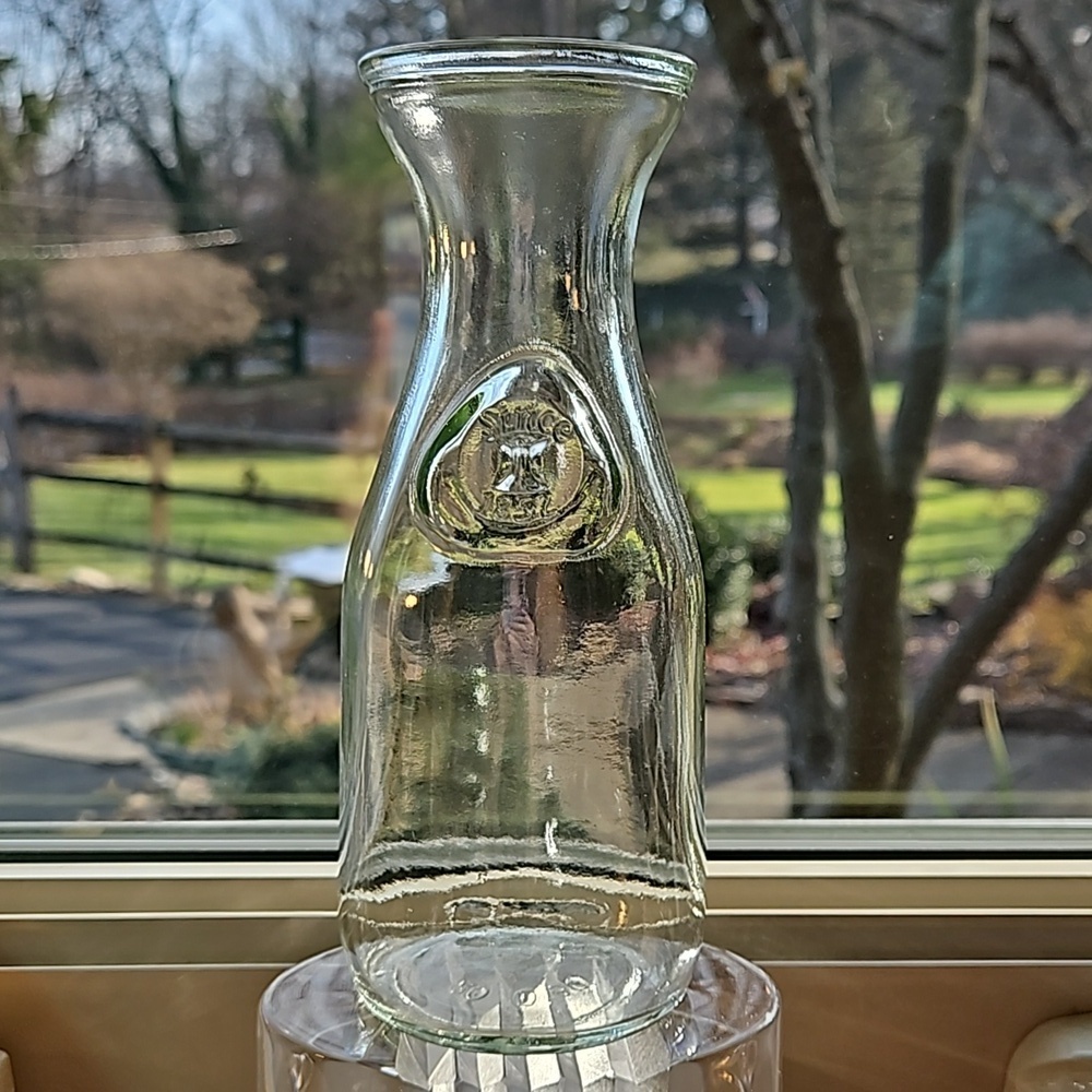 Vintage Paul Masson Wine Carafe Orange Juice Since 1852 - 7" Tall